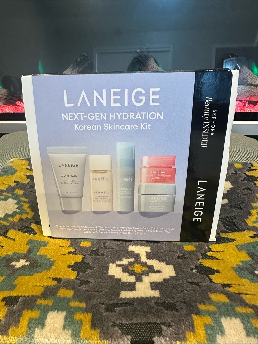 LANEIGE Skincare Kit - Light Blue & Pink Packaging